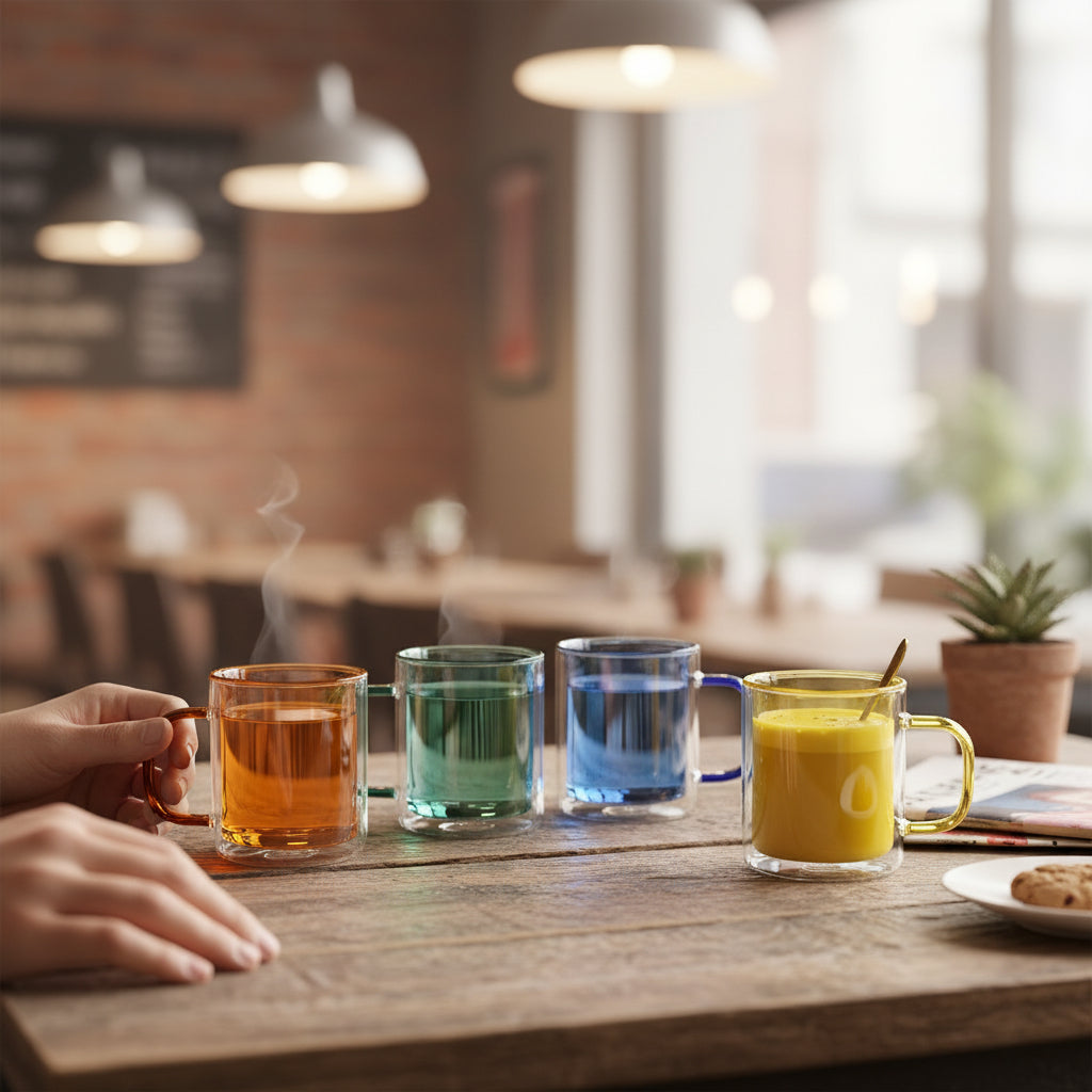 Cubo Double-Wall Mugs – Large Set - Image 11