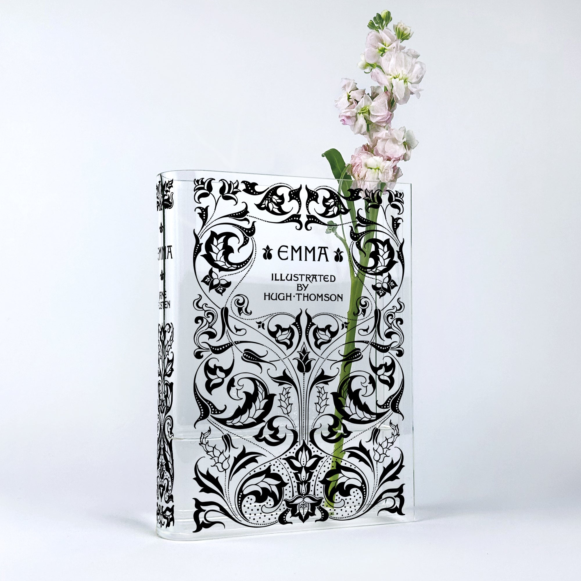 Emma Acrylic Book Vase