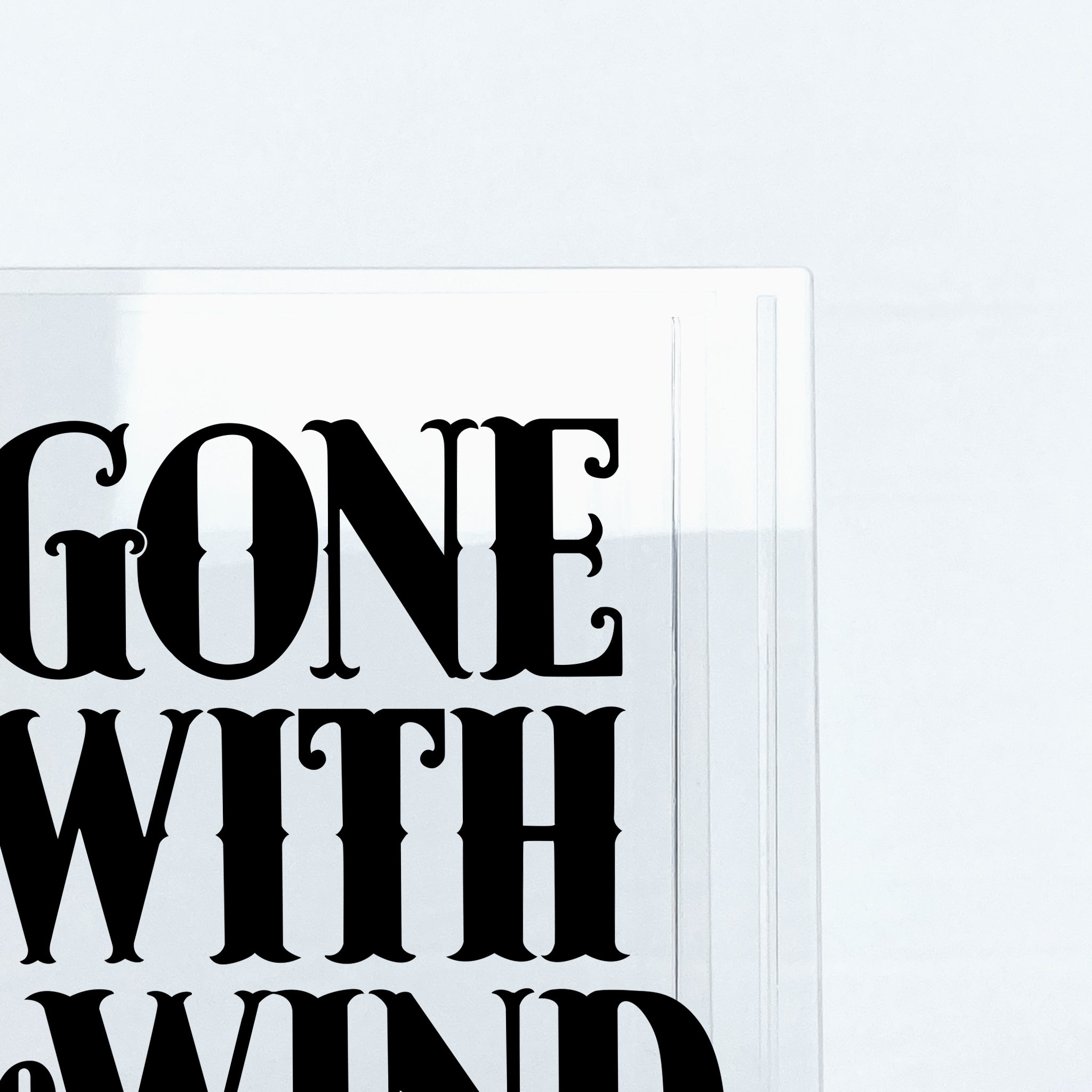 Gone with the Wind Acrylic Book Vase - Image 9