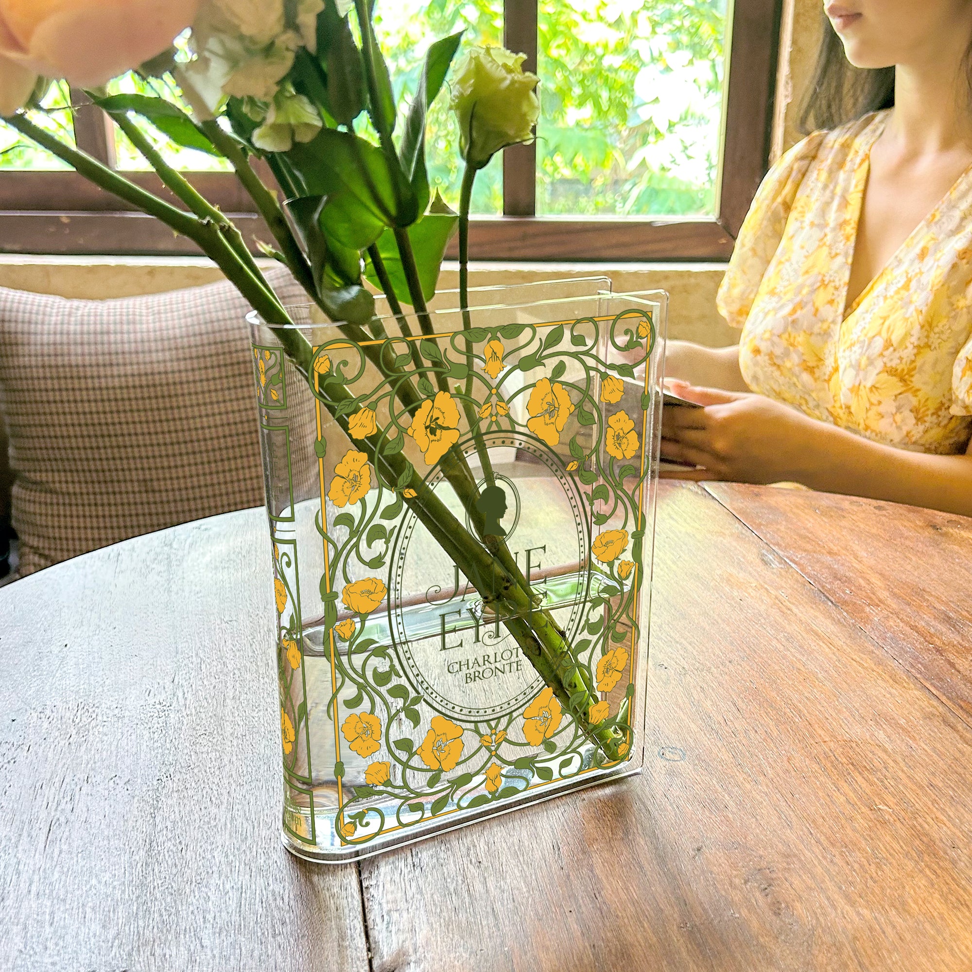 Jane Eyre Acrylic Book Vase - Image 16