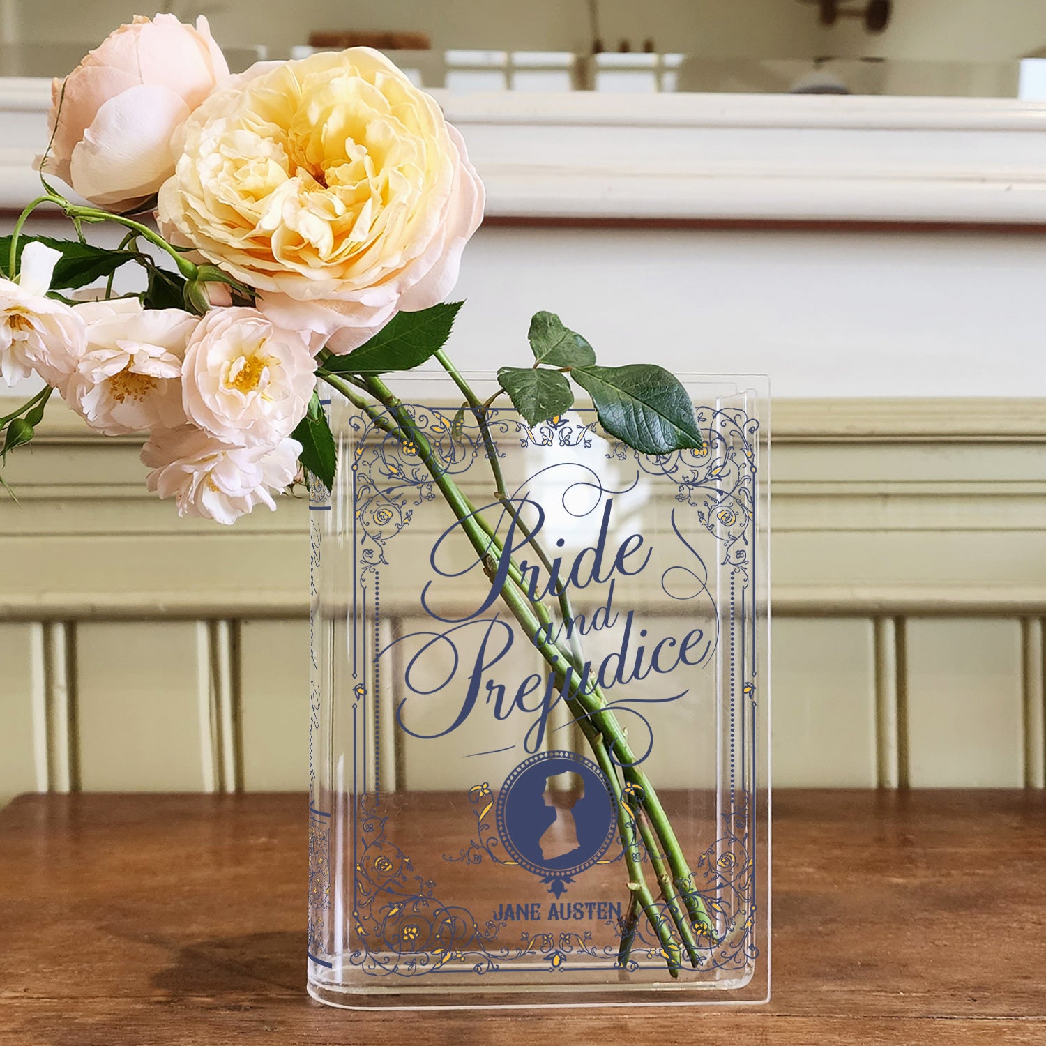 Pride and Prejudice Acrylic Book Vase - II - Image 16