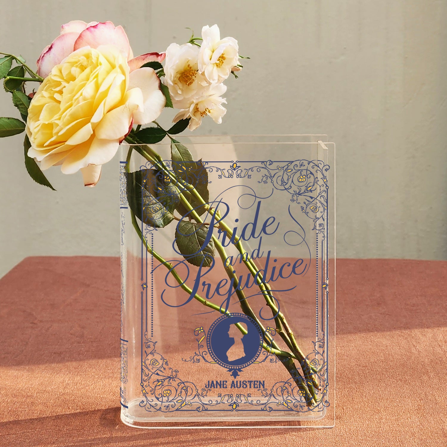 Pride and Prejudice Acrylic Book Vase - II - Image 12