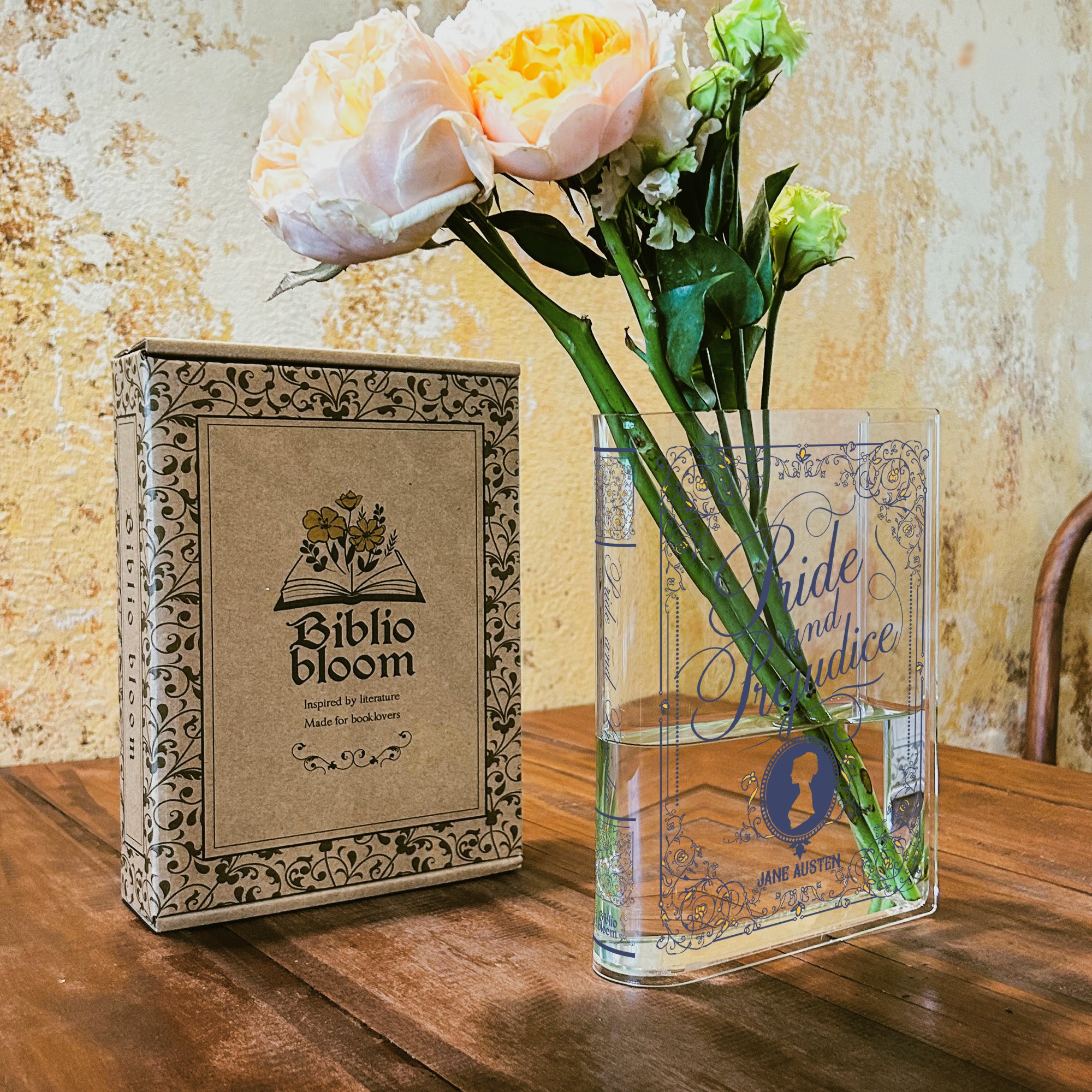 Pride and Prejudice Acrylic Book Vase - II - Image 15