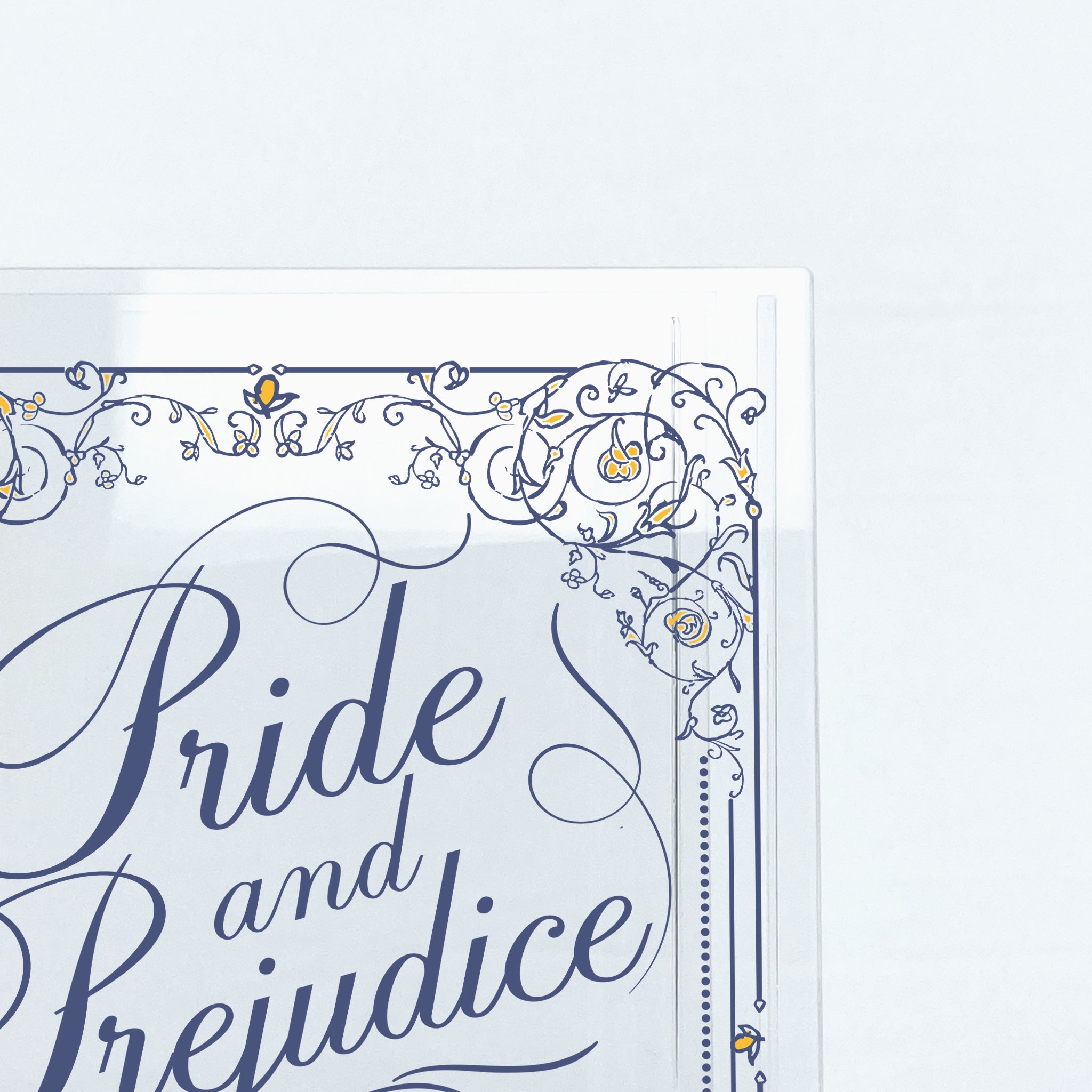 Pride and Prejudice Acrylic Book Vase - II - Image 20
