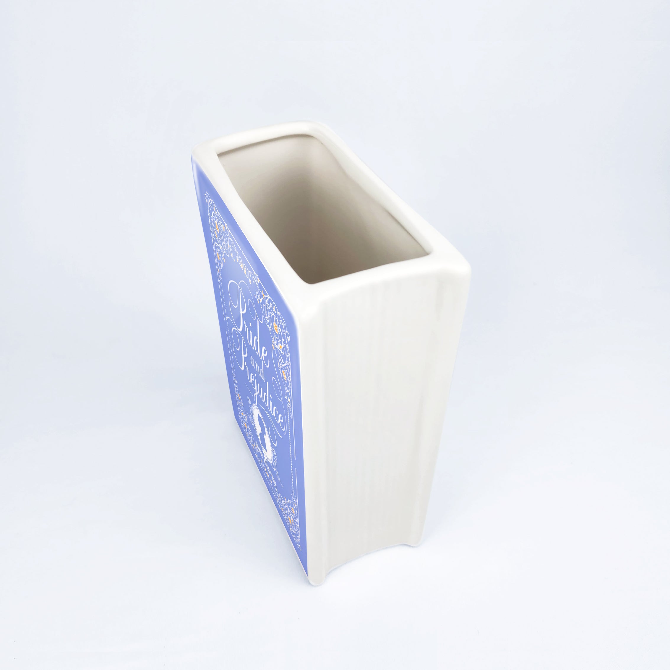 Pride and Prejudice Ceramic Book Vase - II - Small - Image 10