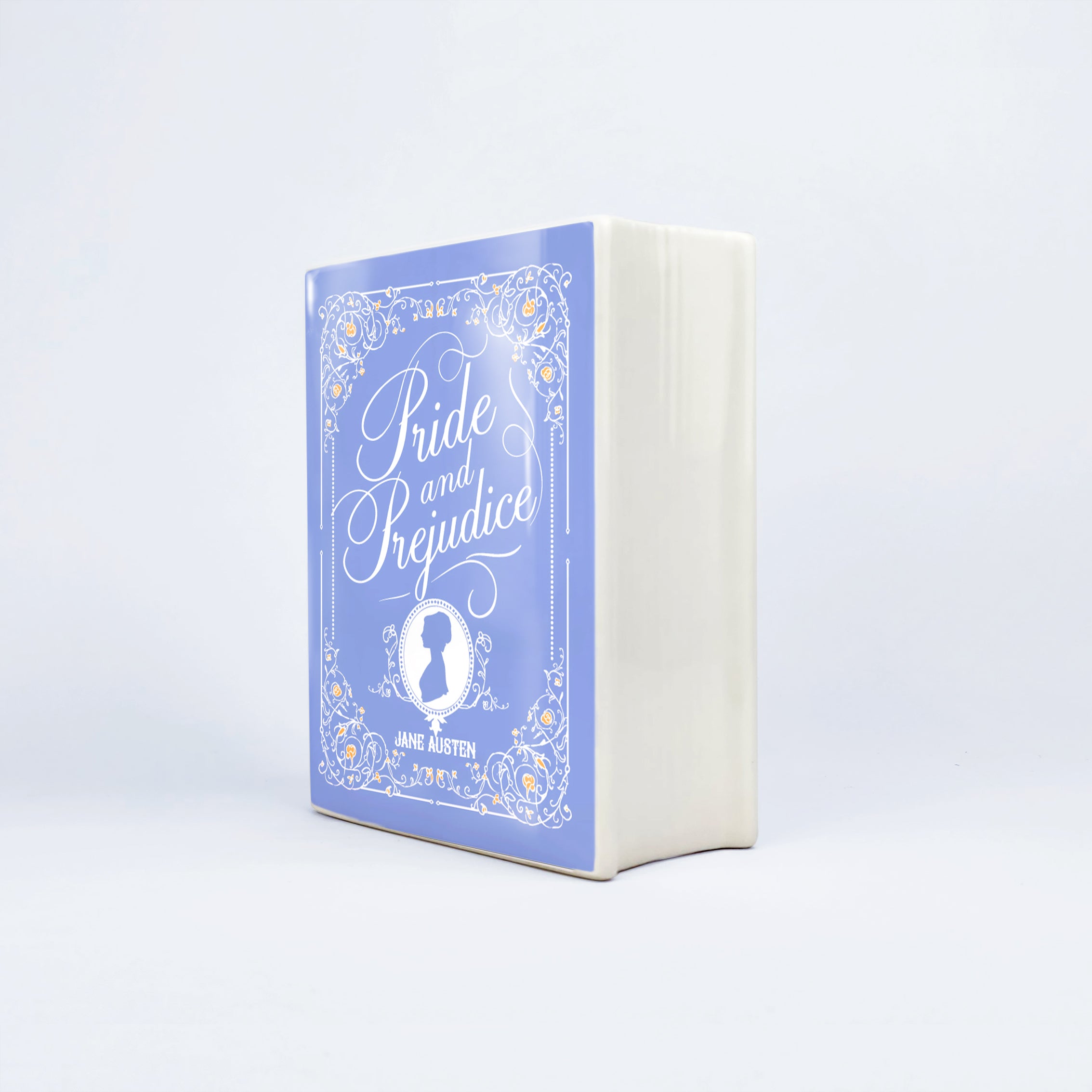 Pride and Prejudice Ceramic Book Vase - II - Small - Image 7