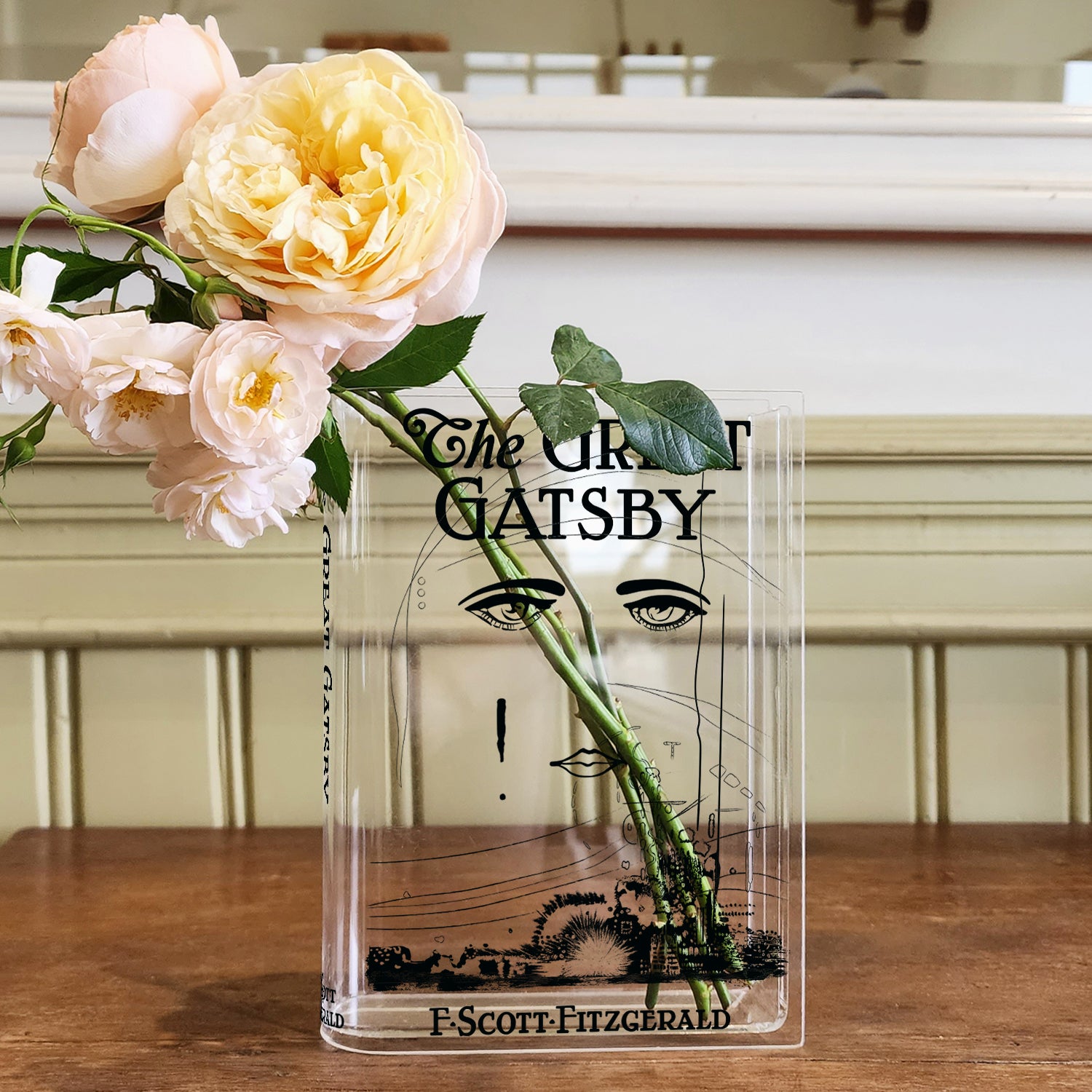 The Great Gatsby Acrylic Book Vase - Image 7