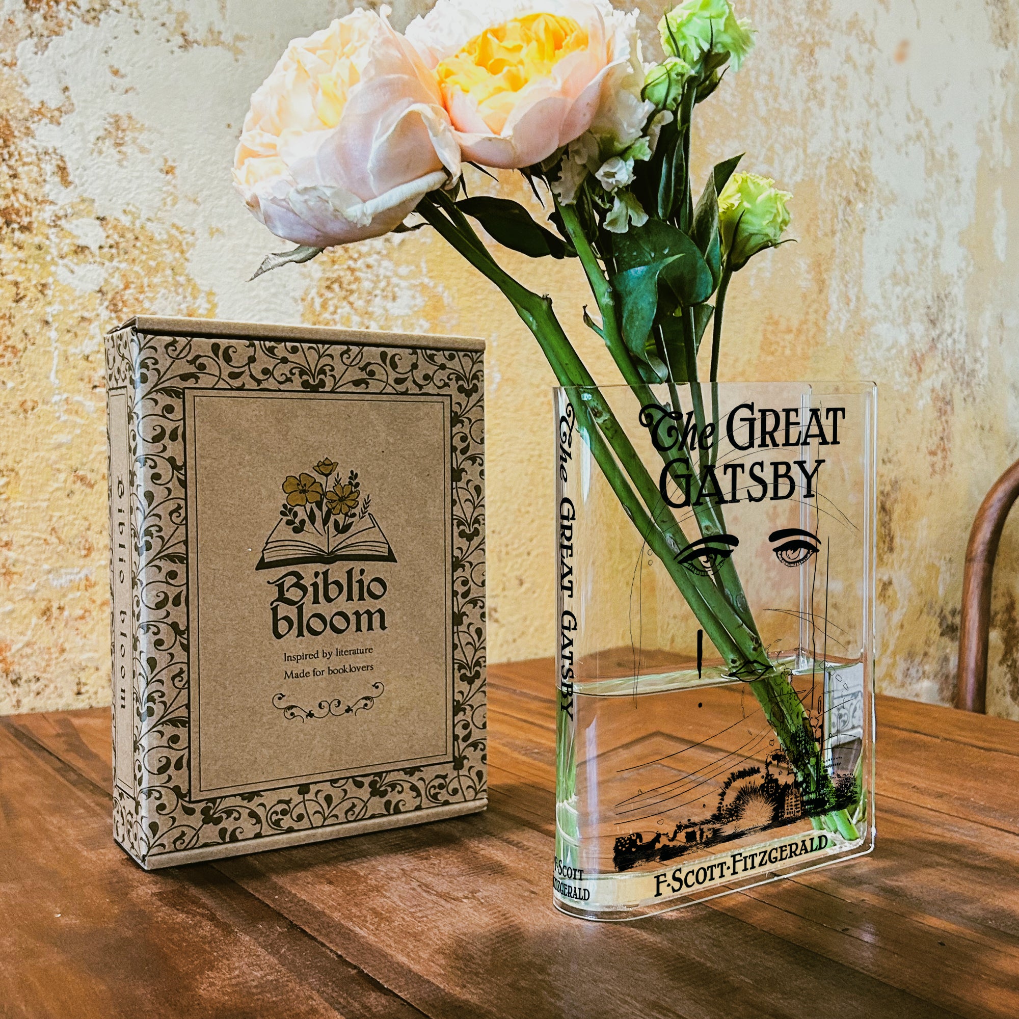 The Great Gatsby Acrylic Book Vase - Image 5