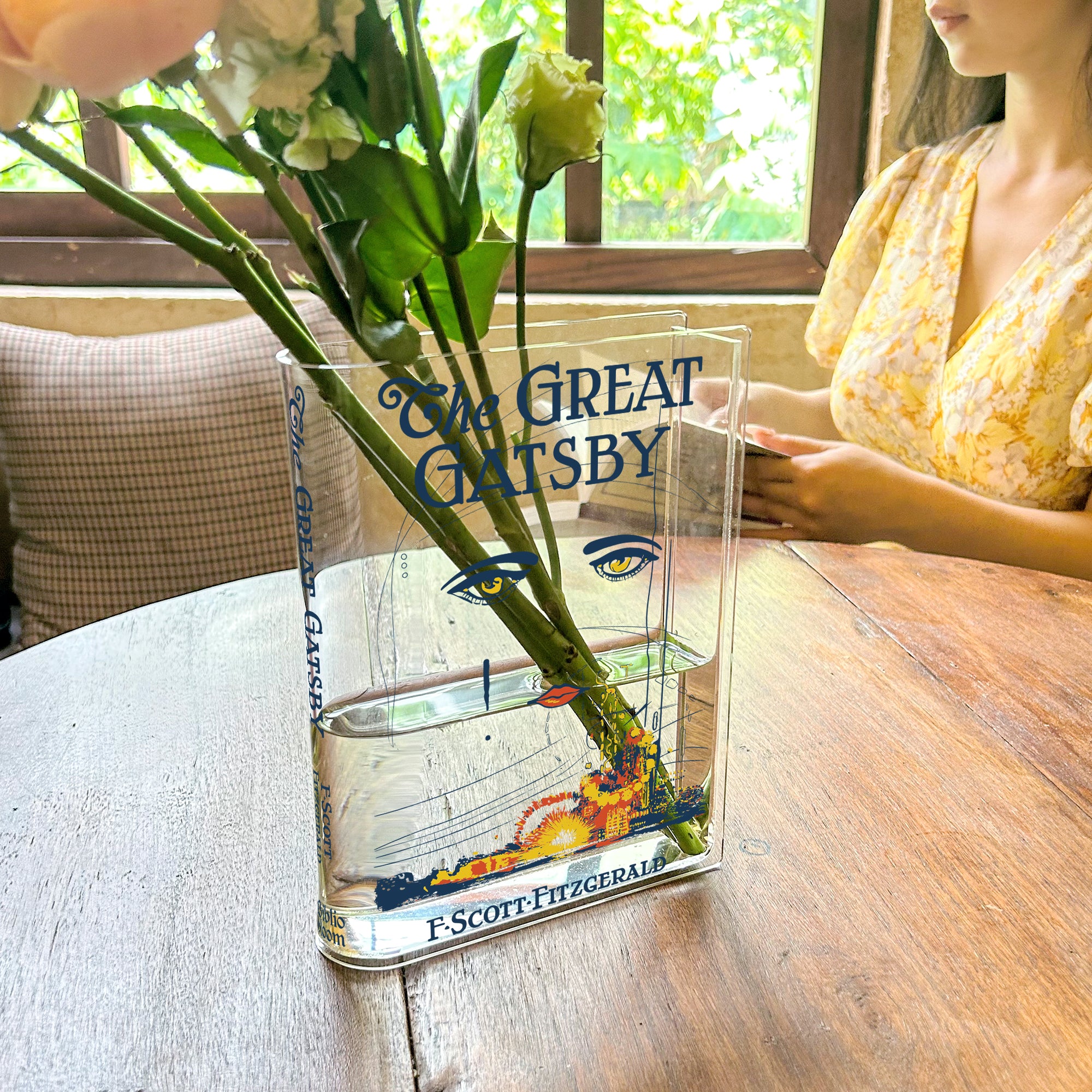 The Great Gatsby Acrylic Book Vase - Image 16