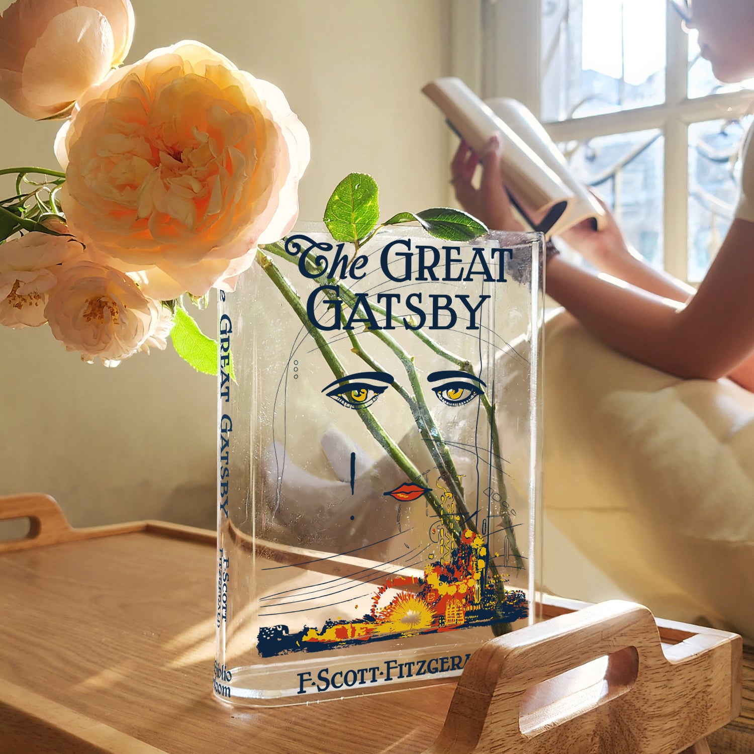 The Great Gatsby Acrylic Book Vase - Image 15