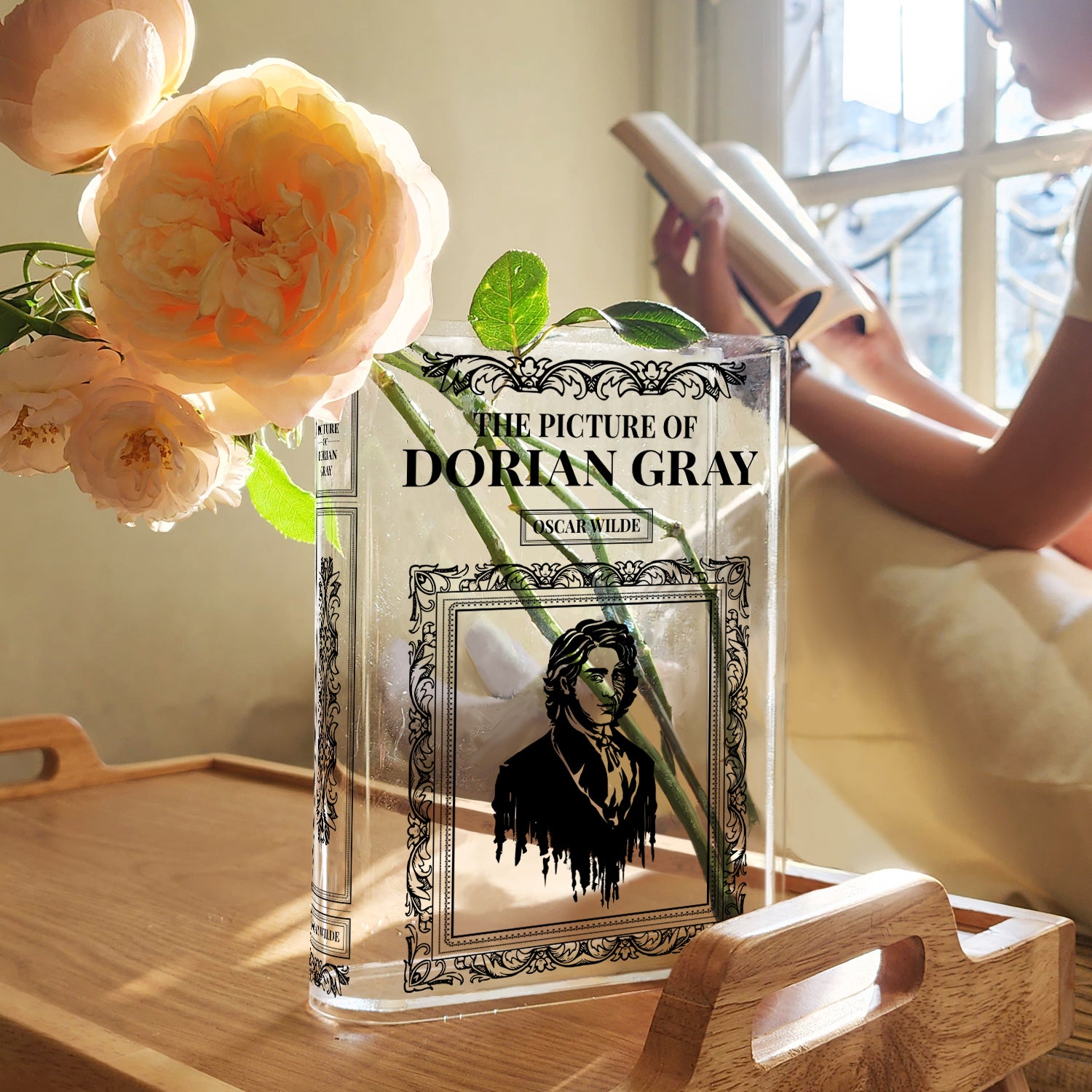 The Picture of Dorian Gray Acrylic Book Vase - II - Image 4