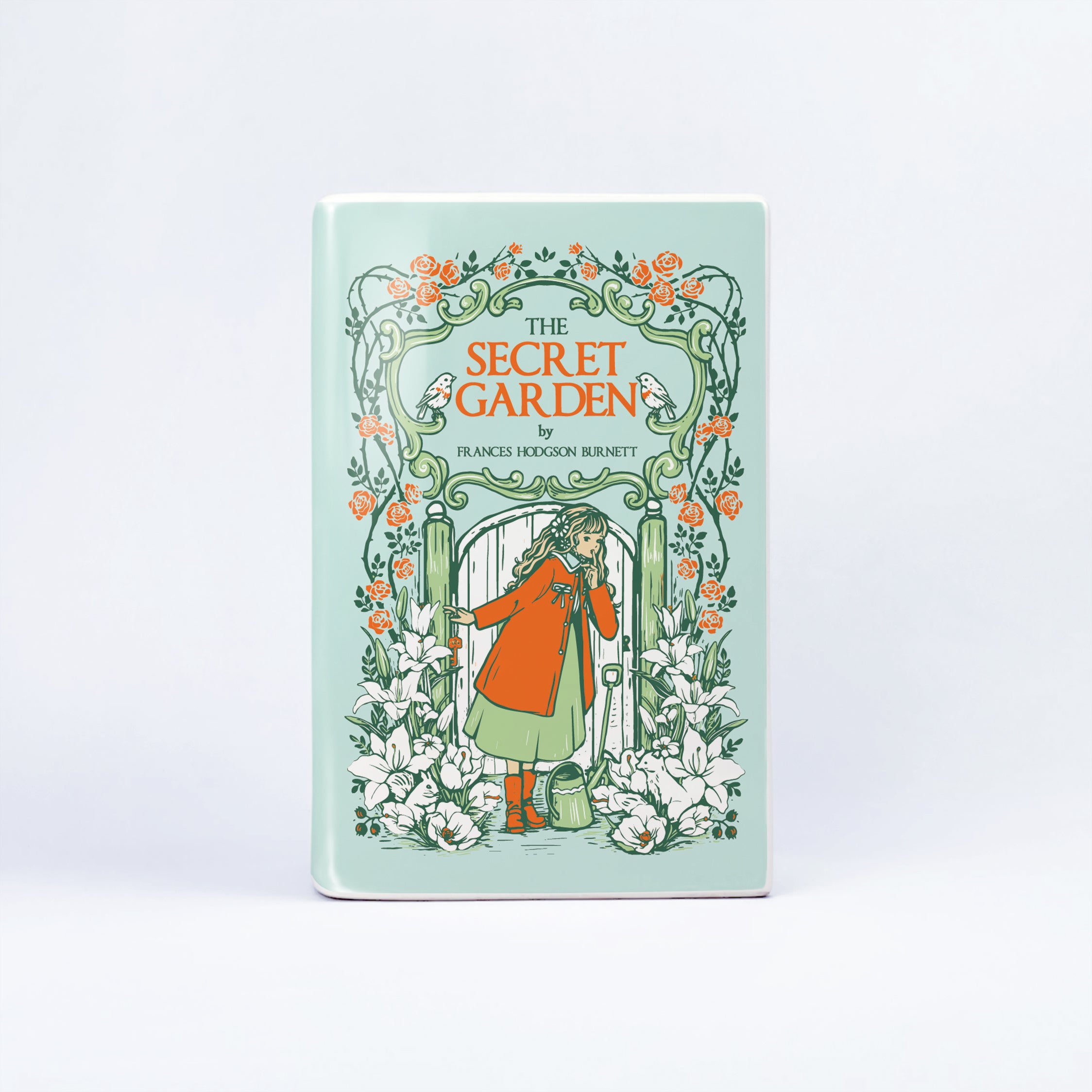 The Secret Garden Ceramic Book Vase - Large - Image 5
