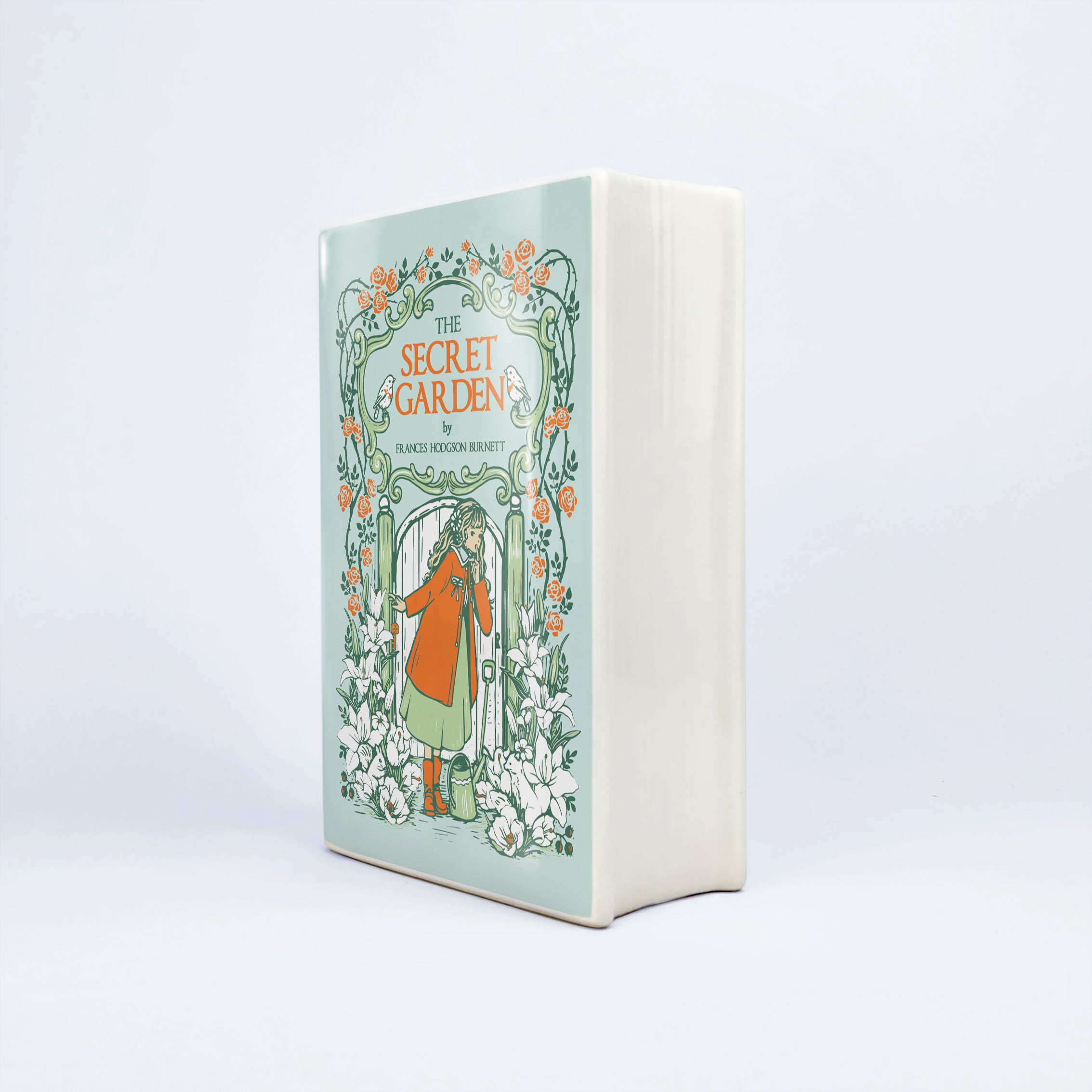 The Secret Garden Ceramic Book Vase - Large - Image 9