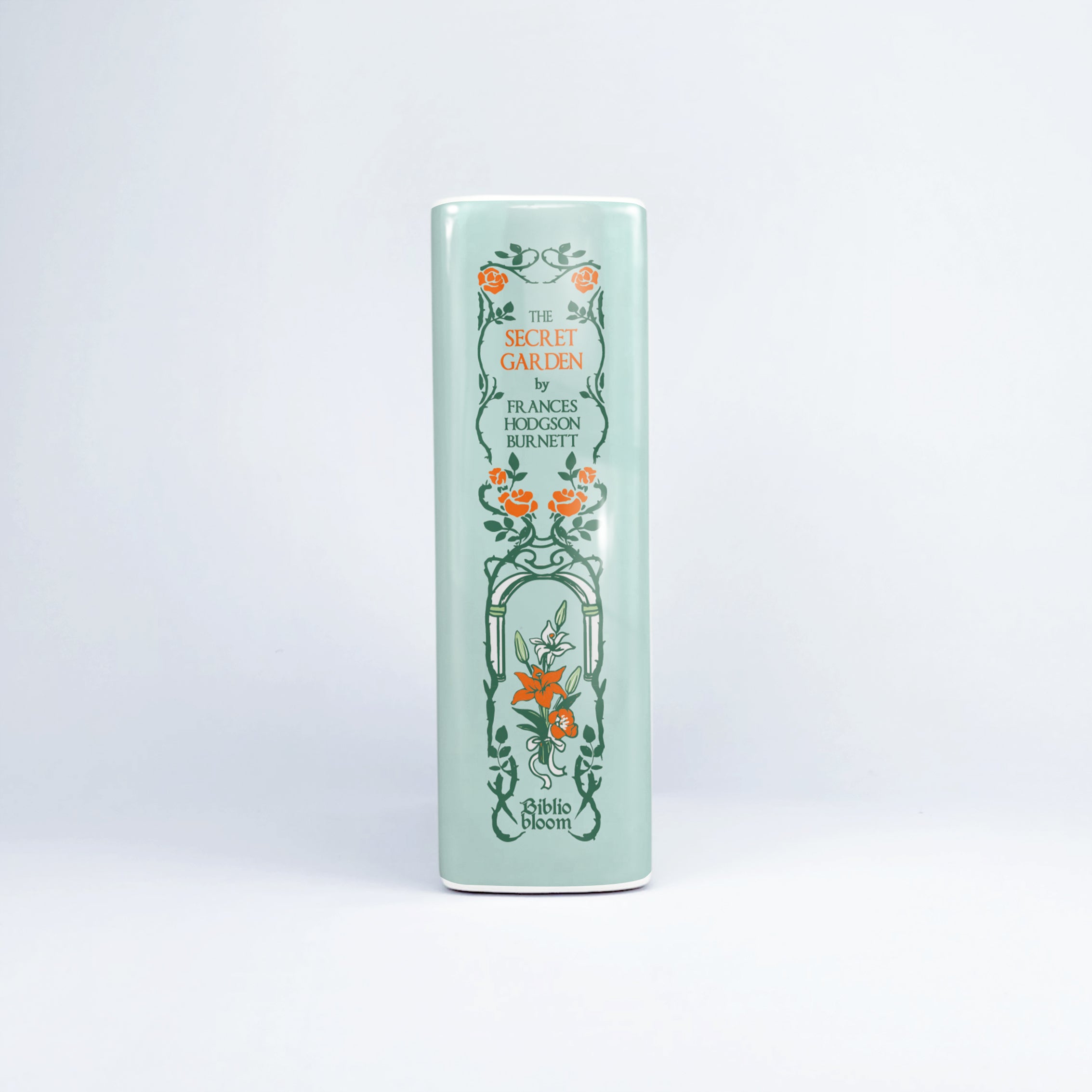 The Secret Garden Ceramic Book Vase - Large - Image 6