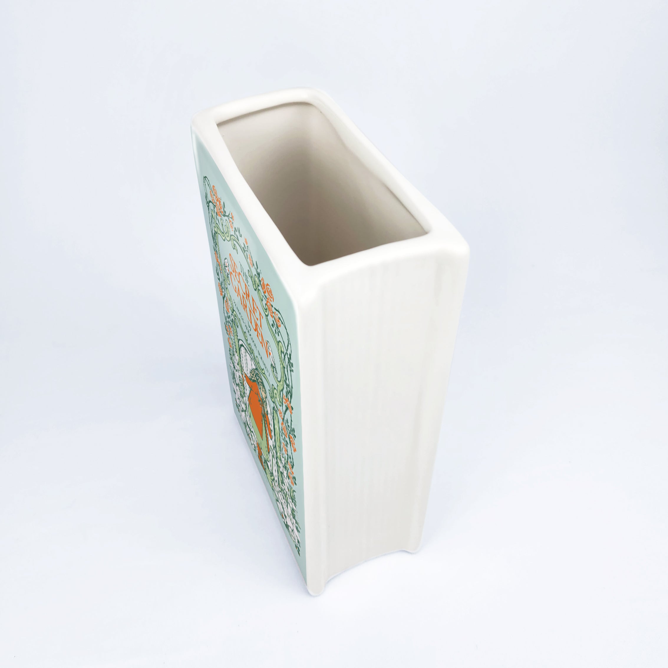 The Secret Garden Ceramic Book Vase - Large - Image 8
