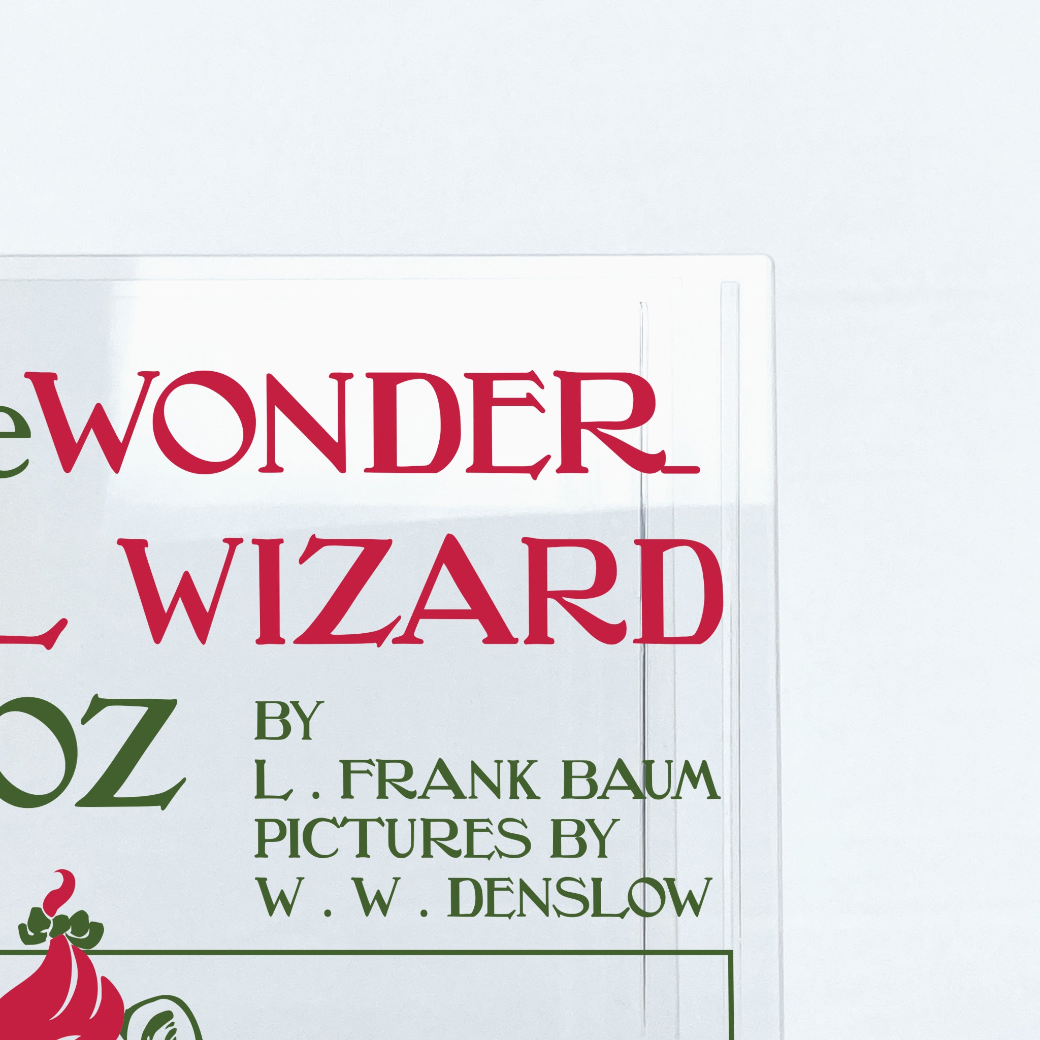 Wizard of Oz Acrylic Book Vase - II - Image 11