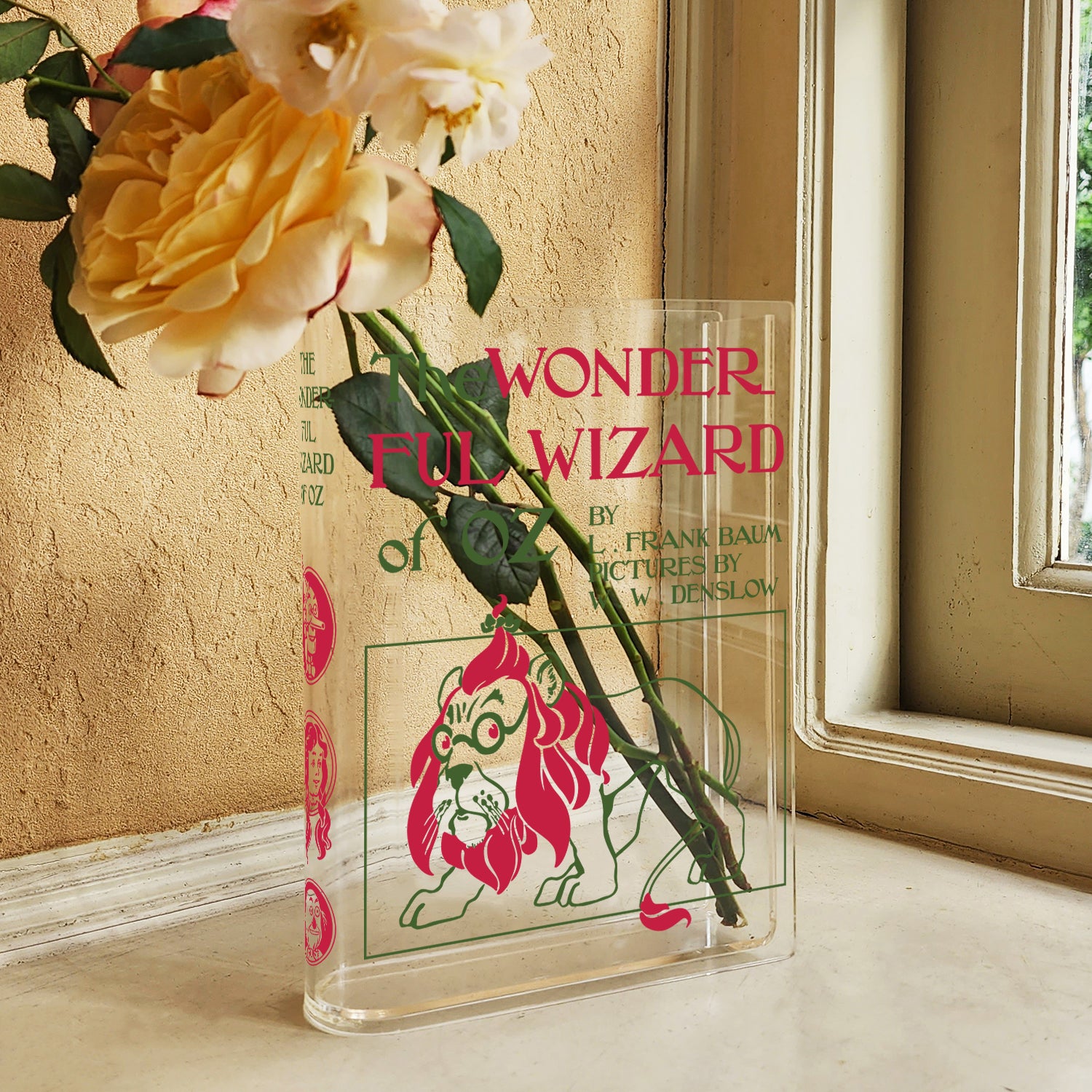 Wizard of Oz Acrylic Book Vase - II - Image 3