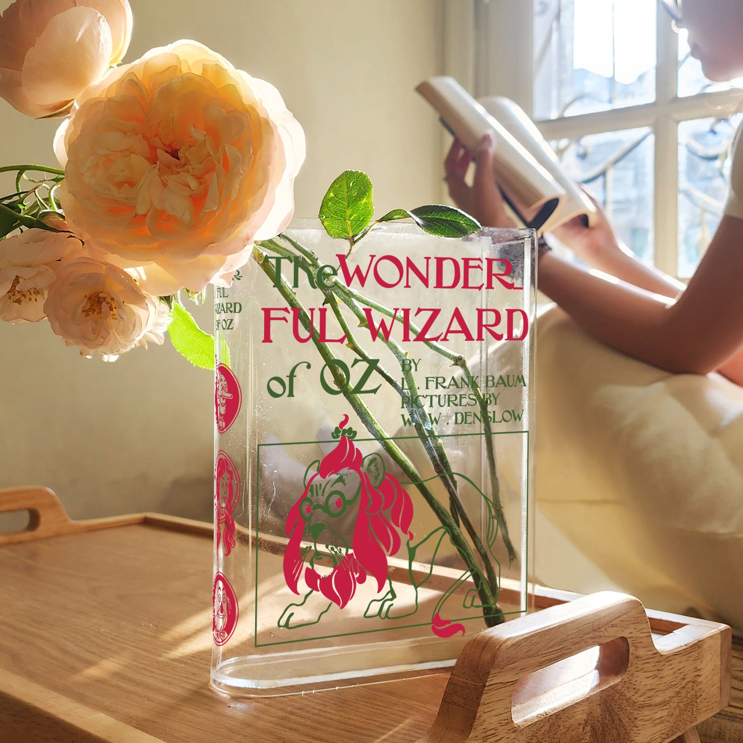 Wizard of Oz Acrylic Book Vase - II - Image 4