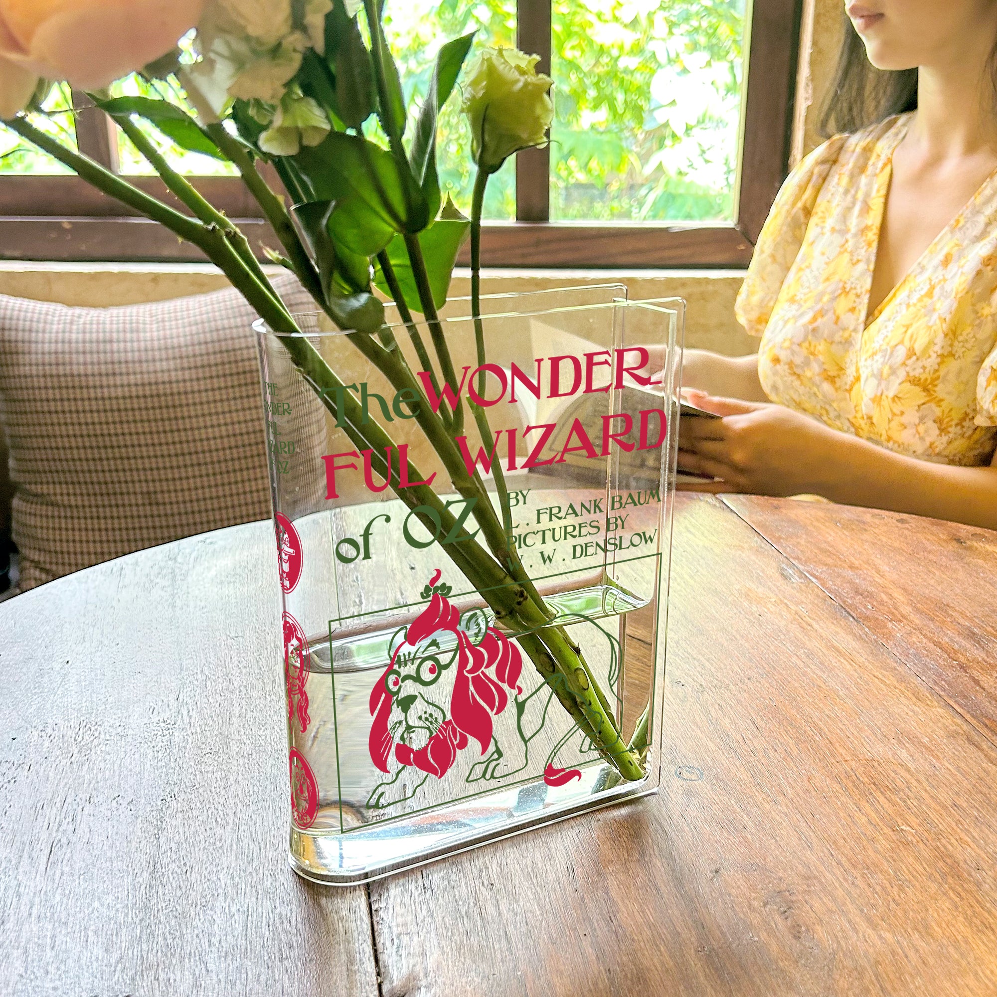 Wizard of Oz Acrylic Book Vase - II - Image 7