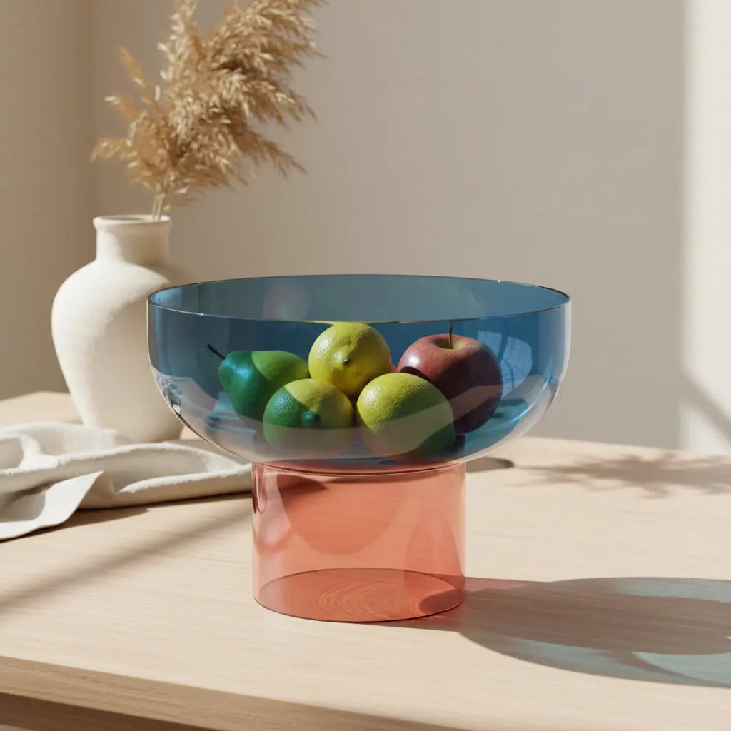 Tip Top XL Blue & Pink Bowl