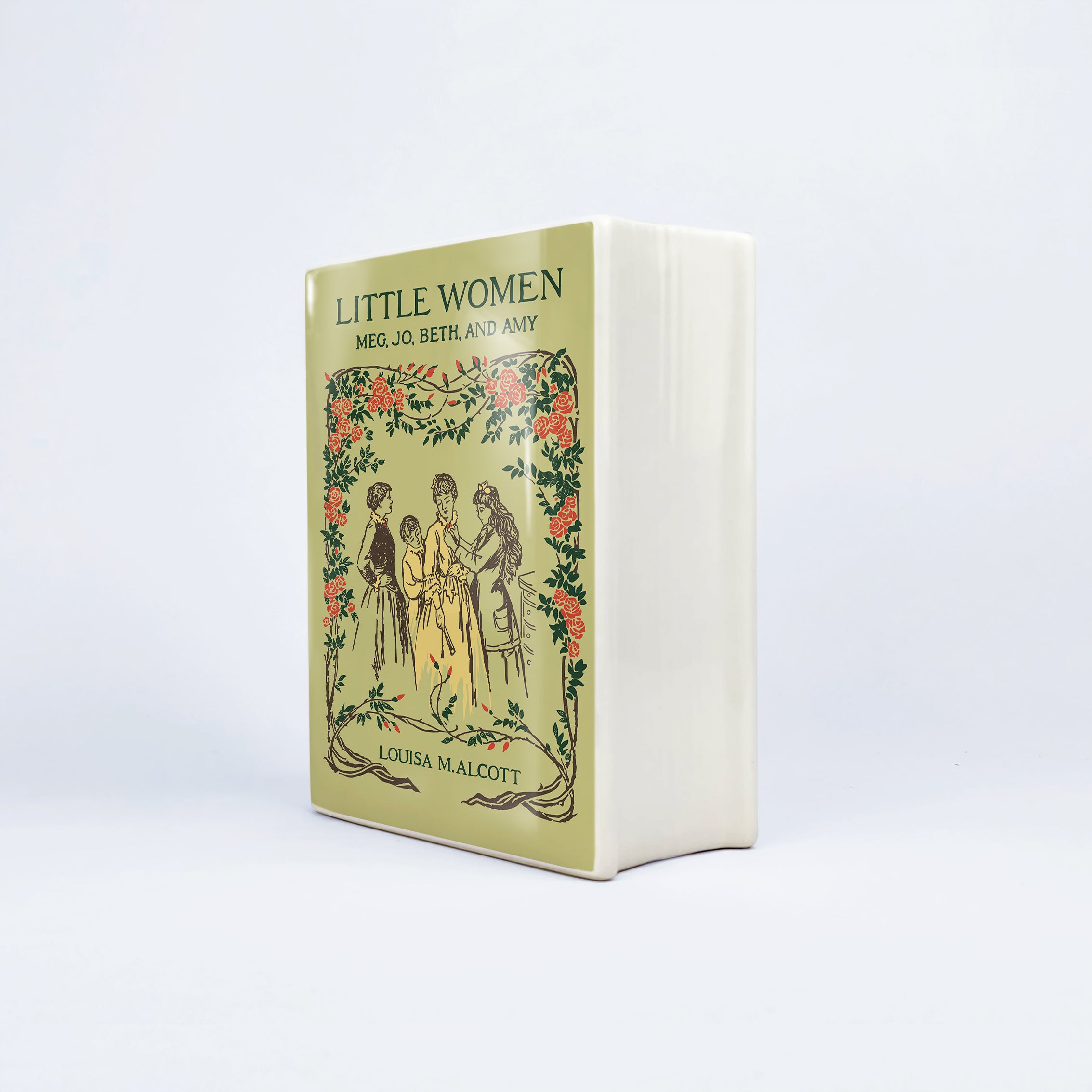 Little Women Ceramic Book Vase - Small - Image 7